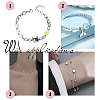 4 Strands 2 Colors Electroplate Non-magnetic Synthetic Hematite Beads Strands G-NB0002-67-5