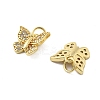 Brass Micro Pave Cubic Zirconia Pendants KK-C092-22D-G-2