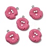 Opaque Resin Pendants LS-RESI-D055-063P-1