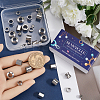 48Pcs 8 Styles 304 & 201 Stainless Steel Beads STAS-SC0009-35-3