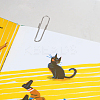 100Pcs Iron Long Paper Clips AJEW-LP0004-46-3