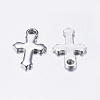 Tarnish Resistant 304 Stainless Steel Tiny Cross Charms STAS-L198-27P-2