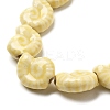 Ocean Series Glazed Porcelain Beads PORC-R002-03-03-2