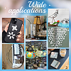 300Pcs Self-Adhesive Acrylic Mosaic Tiles DIY-OC0012-59G-6