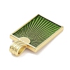 Real 18K Gold Plated Rack Plating Brass Enamel Pendants KK-M293-43G-03-2
