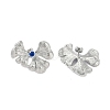 304 Stainless Steel Leaf Stud Earrings for Women EJEW-K281-28P-2