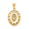 Golden 304 Stainless Steel Pendants STAS-K300-02G-O-1