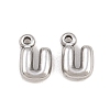 304 Stainless Steel Pendants STAS-S186-12U-P01-1