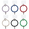 6 Sets 6 Colors Keychain Accessories Set KEYC-OC0001-08-1