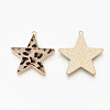 Eco-Friendly Cowhide Leather  Pendants FIND-N049-02K-2