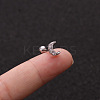 Brass Micro Pave Clear Cubic Zirconia Cartilage Earrings for Women WGD0011-29-1