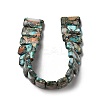 Synthetic Imperial Jasper Beads Strands G-Q050-A01-04-2