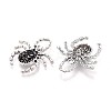 Alloy Rhinestone Enamel Pendants PALLOY-R151-67AS-01-2