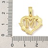 Heart Brass Pendants KK-I714-04G-M-3