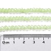 Baking Paint Imitation Jade Glass Bead Strands DGLA-A034-J4MM-A21-3