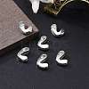 Letter Slider Beads for Watch Band Bracelet Making ALRI-O012-L-NR-4