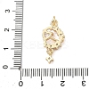 Brass Pave Cubic Zirconia Pendants KK-A286-13G-01-3