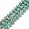 Natural Howlite Beads Strands G-E604-D01-A-1