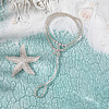 Summer Beach Resin Starfish Charm Glass Seed Beaded Stretch Toe Ring Anklets for Women FS-WGE60B8-01-2