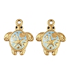 304 Stainless Steel Enamel Pendants LS-STAS-K309-01G-01-1