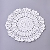 Woven Crochet Coasters Table Mats DIY-WH0157-15-1
