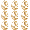 10Pcs 304 Stainless Steel Pendants STAS-BBC0003-46-1