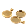 316 Stainless Steel Locket Pendants STAS-K321-11C-G-2