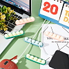 6Pcs 3 Colors Adhesive Silicone Cord Organizer FIND-AR0002-42-6