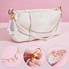 4Pcs 4 Styles 304 Stainless Steel  Chains Bag Decorative Chains and Brooch Sets HJEW-UN00078-4