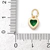 Brass Micro Pave Cubic Zirconia Pendants LS-KK-H204-01KCG-06-3
