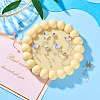 10Pcs 10 Styles Butterfly & Flower Alloy K9 Glass Charms Nail Art Decoration MRMJ-TA0001-41-4