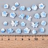 Luminous Flower Resin Cabochons CRES-T025-10F-3