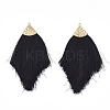 Polyester Tassel Big Pendant Decorations FIND-T042-17-1