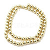 Electroplated Synthetic Magnetic Hematite Beads Strands G-L613-F01-01A-3