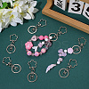 18Pcs Alloy Keychain Clasps KEYC-SC0001-72P-3