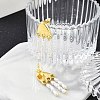 304 Stainless Steel Stud Earrings for Women STAS-Z111-13G-3