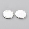 304 Stainless Steel Cabochon Settings STAS-Y001-12C-S-3