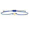 Valentine's Adjustable Braided Polyester Cord Bracelets GM2838-2-1