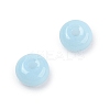 Imitation Jade Glass Seed Beads SEED-Q038-01F-3