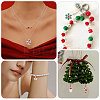 72Pcs 9 Styles Christmas Theme Alloy Enamel Pendants ENAM-CA0001-89-7