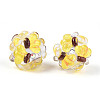 Fruit Round Resin Beads RESI-T059-03A-2