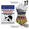 UV Protected & Waterproof Aluminum Warning Signs AJEW-GL0001-05C-09-6