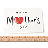 4Pcs Kraft Paper Greeting Cards AJEW-FS0001-30A-5