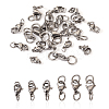 30Pcs 6 Styles 304 Stainless Steel Lobster Claw Clasps STAS-TA0001-83P-1