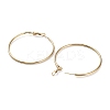 Ring 304 Stainless Steel Hoop Earrings for Women Men EJEW-B049-02F-G-2