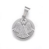 Non-Tarnish 304 Stainless Steel Pendants LS-STAS-P211-23P-1