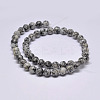 Natural Sesame Jasper/Kiwi Jasper Beads Strands X-G-F351-10mm-2