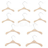10Pcs 3 Styles Wood Clothes Hanger for Dog Cat AJEW-DR0001-09-1