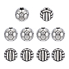 10Pcs 2 Styles 304 Stainless Steel Beads STAS-UN0061-41-1