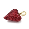Brass Rhinestone Pendants KK-K293-48B-G-2